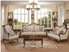 SALLY SOFA FABRIC LOUNGE SUITE 3+ 1+1 - AS PICTURED