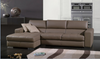 CURRY LEATHERETTE 3 SEATER + LHS/RHS CHAISE  - AS PICTURED