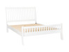  DOUBLE MAJORCA BED (BED03-46-P) -  WHITE