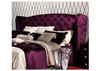 DOUBLE  CLEMENTI  FABRIC OR LEATHERETTE UPHOLSTERED  BUTTONED BEDHEAD ONLY  (MODEL: B016)  - ASSORTED COLOURS