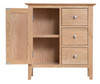 ROBINHOOD (AUSSIE MADE) (NT-LCUP) CUPBOARD WITH 1 DOOR / 3 DRAWERS - TASSIE PAK COMBINATION - 750(H) x 700(W) - ASSORTED COLOURS