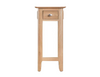 ROBINHOOD  (NT-PS)   1 DRAWER PLANT STAND  - OAK