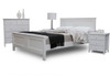 BRIGHTON DOUBLE OR QUEEN 4 PIECE (TALLBOY) BEDROOM SUITE - WHITE