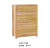 AMAZING 5 DRAWER TALLBOY (MODEL:3-18-5) - LIGHT OAK , WHITE OR CHOCOLATE