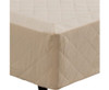 FEATHER COMFORT  QUEEN   BASE ONLY FOR MATTRESS  - BEIGE