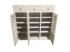 BANDY (AUSSIE MADE) 3 DOOR / 3 DRAWER SHOE CABINET (MODEL:400D) - 1500(H) X 1500(W) - ASSORTED PAINTED COLOURS