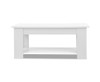 MECHANICAL COFFEE TABLE WITH LIFT-TOP - 980(W) x 500(D) - WHITE 