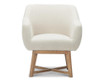 ACCON FABRIC LOUNGE ARMCHAIR - BEIGE