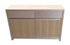  MORGAN (AUSSIE MADE)  2 DRAWERS 2 DOORS BUFFET - TASSIE OAK -   900(H) X 1300(W)  - ASSORTED COLOURS