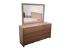 MORGAN (AUSSIE MADE) 7 DRAWER DRESSER & MIRROR - TASSIE OAK - ASSORTED COLOURS