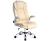 HERO LEATHERETTE EXECUTIVE OFFICE CHAIR (MODEL:9314) - BEIGE