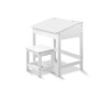 ARTISS KIDS LIFT UP DESK WITH STOOL - WHITE 