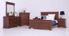 BRADLEY  QUEEN  6 PIECE (THE LOT)  BEDROOM SUITE - (MODEL:3-1-18-15-12-9-14-5)  -  AS PICTURED