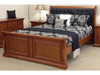 QUEEN  LAYFIELD  HARDWOOD  BED FRAME - BEDROOM SUITE - (MODEL:22-9-3-20-15-18-9-1)