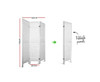 RON ROOM DIVIDER PRIVACY SCREEN  FOLDABLE 3 PARTITION STAND - WHITE
