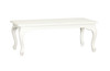 QUEEN ANN MAHOGANY COFFEE TABLE 1200(W) X 700(D) - WHITE