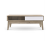 CANON COFFEE TABLE WITH DRAWER - 2 TONE