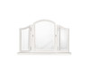 EXCLUSIVE COLLECTION: KING CHANTILLY 6 PIECE (THE LOT) BEDROOM SUITE + STOOL - WHITE - FREE SHIPPING