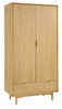 EXCLUSIVE COLLECTION: KING ORBIT WITH SLATTED BEDHEAD 6 PIECE (THE LOT) BEDROOM SUITE + STOOL - OAK - FREE SHIPPING