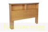 MORGAN TASSIE OAK BOOKEND BED HEAD - ASSORTED COLOURS - starting at