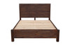 QUEEN NOWRA ACACIA BED FRAME - CHOCOLATE