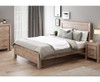 QUEEN NOWRA ACACIA BED FRAME - CLASSIC OAK