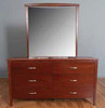 QUEEN CLANTON 5 PIECE (DRESSER) BEDROOM SUITE - JARRAH