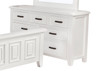 SYDNEYSIDE 7 DRAWER LOWBOY - 865(H) x 1425(W) - ASSORTED PAINTED COLOURS