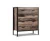 SILKA 4 DRAWER TALLBOY - AS PICTURED