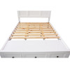 QUEEN AUSTIN 3 PIECE (BEDSIDE) BEDROOM SUITE - WHITE