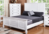 FLORENCE KING 5 PIECE (DRESSER) BEDROOM SUITE - WHITE