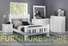 LEGIONS KING 6 PIECE (THE LOT) BEDROOM SUITE - ASSORTED PAINTED COLOURS