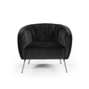 MONET ACCENT CHAIR - BLACK