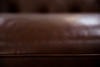 CAMBRIDGE 3 SEATER LEATHER SOFA - BUTTERSCOTCH