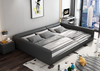 KING WOLLASTON LEATHERETTE BED (MODEL:B2030) - ASSORTED COLOURS