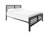 QUEEN LUX METAL BED - ASSORTED COLOURS