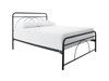 QUEEN SUMMERSET (AUSSIE MADE) METAL BED - ASSORTED COLOURS