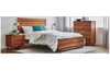 VENETIE KING 4 PIECE (TALLBOY) BEDROOM SUITE - BLACKWOOD