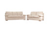 TORONTO 3 SEATER + 2 SEATER FABRIC LOUNGE - ASSORTED COLOURS