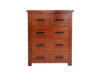 WISTERIA QUEEN 4 PIECE (TALLBOY) BEDROOM SUITE WITH UNDER BED DRAWERS - PINE