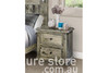 LEGIONS QUEEN OR DOUBLE 4 PIECE (TALLBOY) BEDROOM SUITE - GREYWASH