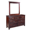 SYDNEYSIDE KING 6 PIECE (THE LOT) BEDROOM SUITE - WALNUT