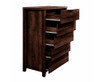 MORRIGAN 5 DRAWER TALLBOY - WENGE