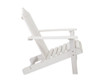 HADLEY OUTDOOR LOUNGE CHAIR - WHITE