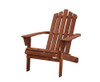 HADLEY OUTDOOR LOUNGE CHAIR - BROWN
