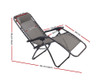 LIBRA (SET OF 2) OUTDOOR ADJUSTABLE RECLINER LOUNGE - GREY