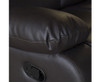 ROCKY SINGLE SEATER PU LEATHER  RECLINER  - BROWN