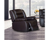 ROCKY SINGLE SEATER PU LEATHER  RECLINER  - BROWN