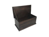 NOOSA (SB4) STORAGE BOX ALL SMOOTH - 1250(W) x 420(D) - WALNUT - 1 ONLY ONLINE SPECIAL - READY TO GO