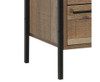 DYNIE 2 DRAWER BEDSIDE TABLE - AS PICTURED